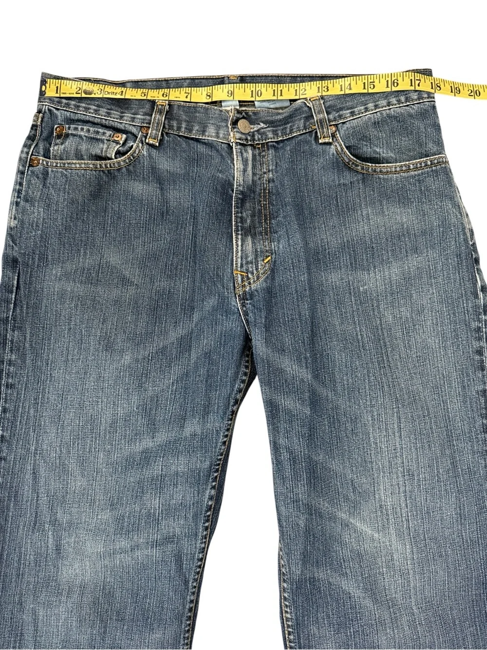 Vintage Y2K Banana Republic 078 Straight Leg Jeans 35x34 Fits 35x33 2004